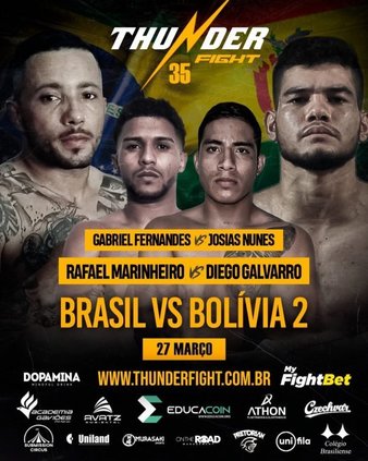 Thunder Fight 35 Brasil x Bolívia 2